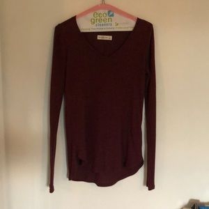Abercrombie magenta cardigan